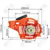 Starter rozrusznik do pily spalinowej HUSQVARNA 235 235e 236 240 240e