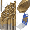 Zestaw wierteł komplet wiertła HSS do metalu 13 el. 1.5 mm - 6.5 mm