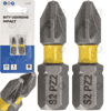 Bit udarowy POZIDRIV PZ2 25 MM LSP IMPACT zestaw bitów 2 SZTUKI