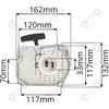 Rozrusznik starter do piły spalinowej STIHL 034 036 MS340 MS360