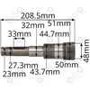 Uchwyt narzędzia do Makita HR4001C, HR4011C
