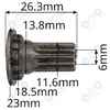 Zębatka do wiertarki Hitachi DH24PC3