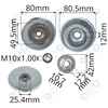 Druciak szczotka druciana  zamiennik do STIHL FS45 55 120 200 250