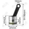 Korbowód, tłok i oring Bosch GBH 11 DE ,10 DC, 1612001034,  1618700066