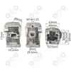 CYLINDER TŁOK 40 MM DO STIHL MS230 MS250 023 025 CZĘŚCI DO PIŁY ZESTAW
