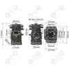 CYLINDER TŁOK HUSQVARNA 36 136 137 141 142 KPL