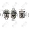 Cylinder tłok piła pilarka PARTNER P340S P350S P360S