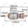 Wirnik do Hilti TE 40-avr 50 50-avr 500-avr zamiennik 241370