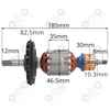 Wirnik do BOSCH GBH 5-40DE 5-40DCE GSH 5E 5C 7 zębów zamiennik