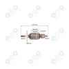 Wirnik typ BOSCH GBH 2-18 PBH 2000 2100, 1619P01771
