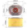 Filtr powietrza do HONDA GX120 GX160 GX200 LONCIN 168F KAMA