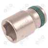 Nasadka Honiton 1/4" 11 MM CrV sześciokątna krótka 6-kątna