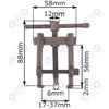 Ściągacz do łożysk 17-37x56mm 2-ramienny sworzni ramion wycieraczek klem alternator