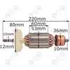 Wirnik Hitachi G23SC3 G23SE2 G18SE3 360594E