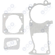 Uszczelki zestaw uszczelek Husqvarna 340 345 350 353