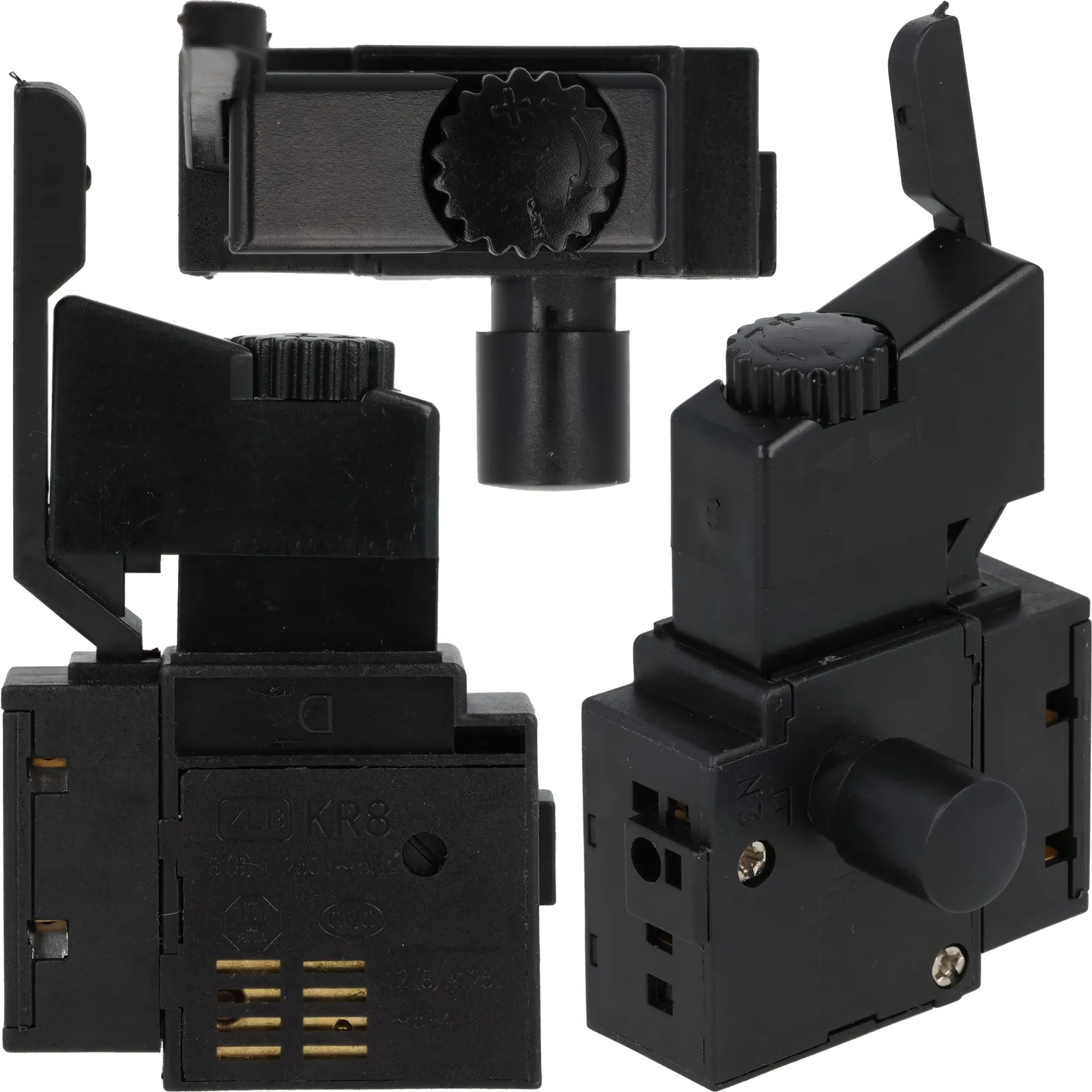 Wyłącznik do wiertarki Black Decker 4(4)A 250V~5E4 59-CD420