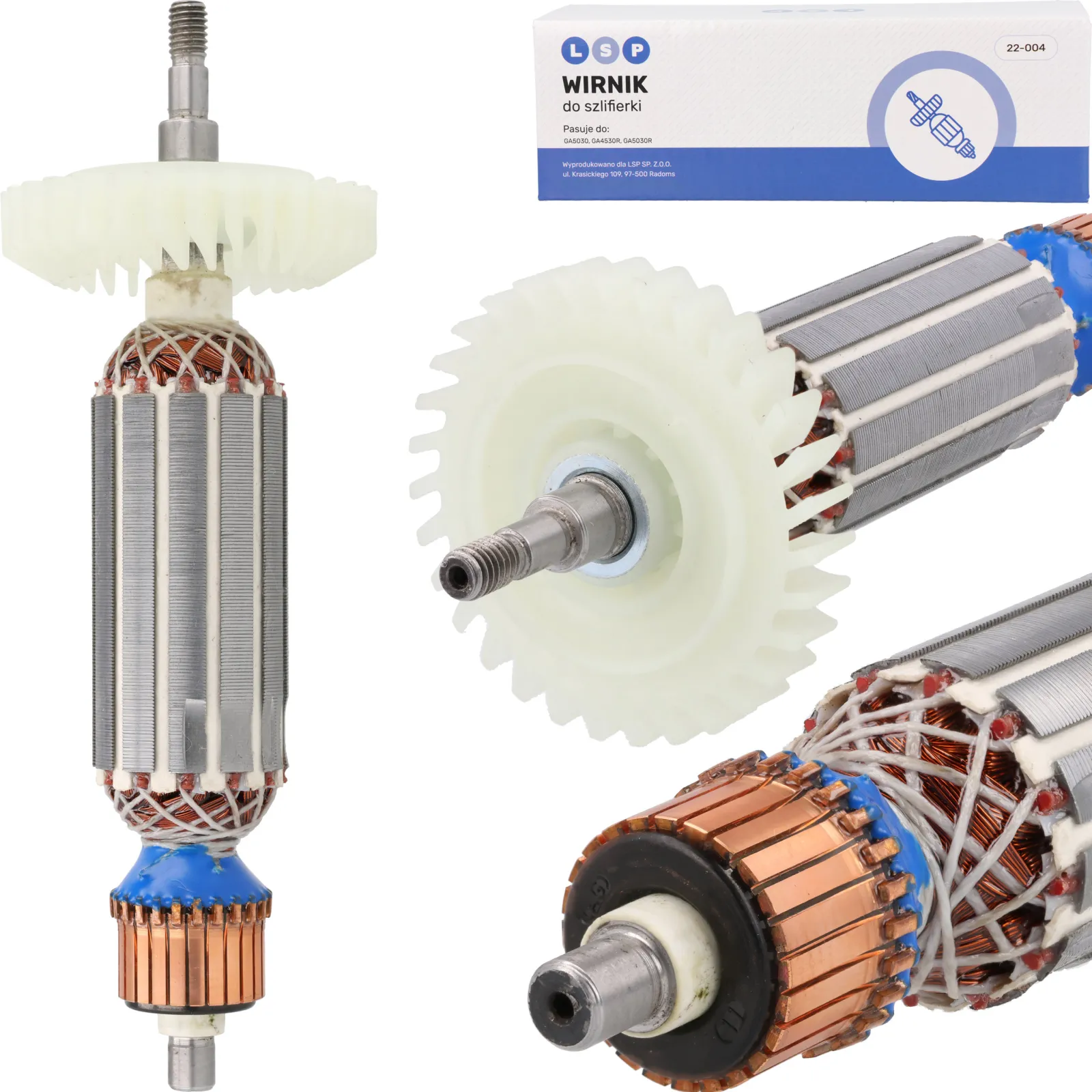 Wirnik do szlifierki MAKITA GA5030 GA5030R 517649-4 zamiennik LSP