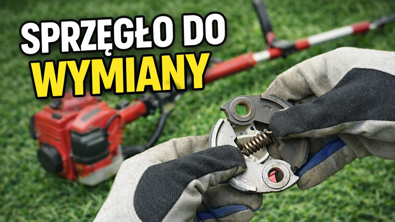 Wymiana sprzęgła w kosie spalinowej